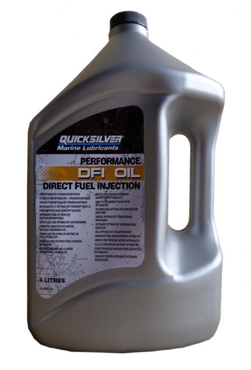 Моторное масло Quicksilver 92-858037QB1 DFI Oil/Optimaxl  4 л