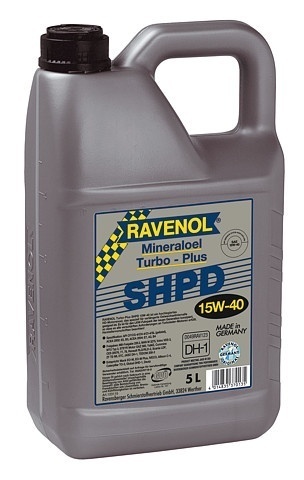 Моторное масло Ravenol 4014835726154 Turbo-Plus SHPD 15W-40 5 л