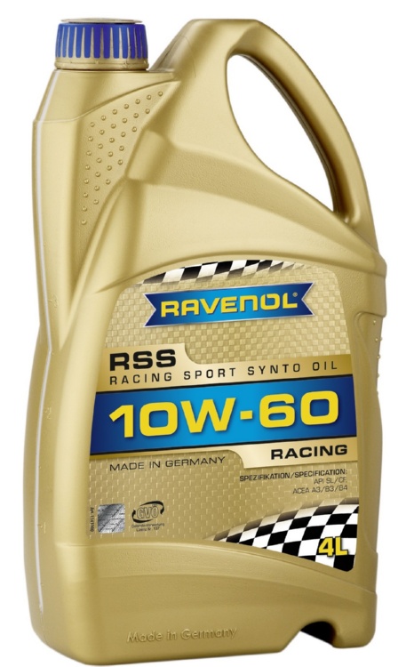 Моторное масло Ravenol 4014835726796 Racing Sport Synto 10W-60 4 л