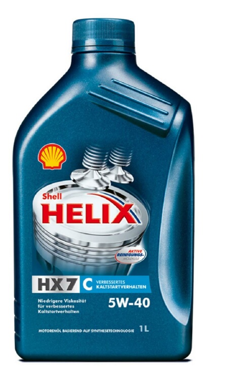 Моторное масло Shell Helix HX7 5W-40 1L Helix HX7 5W-40 1 л