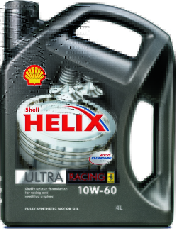 Моторное масло Shell Helix Ultra Racing 10W-60 4L Helix Ultra Racing 10W-60 4 л