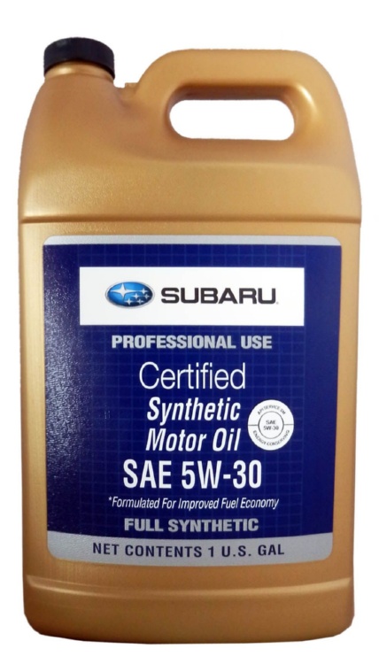 Моторное масло Subaru SOA427V1415 SYNTHETIC OIL 5W-30 3.785 л