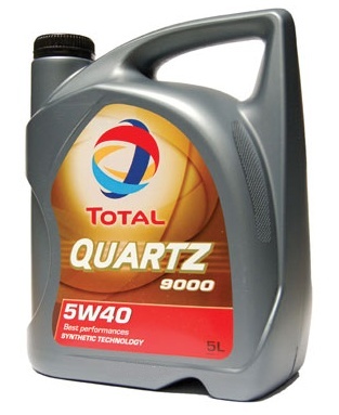 Моторное масло Total 148650 QUARTZ 9000 5W-40 5 л