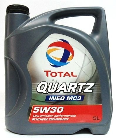 Моторное масло Total 157103 QUARTZ INEO MC3 5W-30 5 л