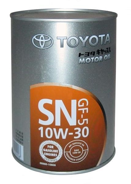 Моторное масло Toyota 08880-10806 SN 10W-30 1 л