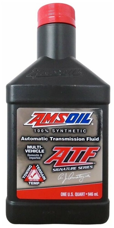 Трансмиссионное масло Amsoil ATFQT Signature Series Multi-Vehicle Synthetic Automatic Transmission Fluid  0.946 л