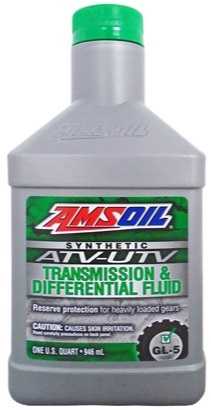 Трансмиссионное масло Amsoil AUDTQT ATV/UTV Transmission & Differential Fluid  0.946 л
