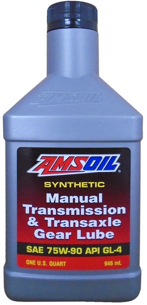 Трансмиссионное масло Amsoil MTGQT Synthetic Manual Transmission & Transaxle Gear Lube 75W-90 0.946 л