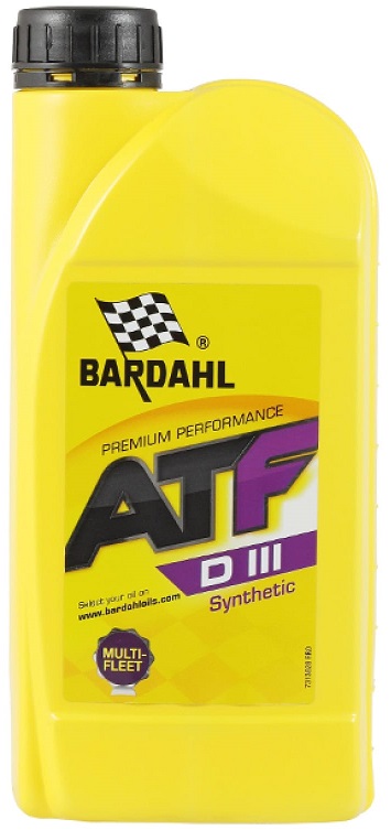Трансмиссионное масло Bardahl 36281 ATF III  1 л