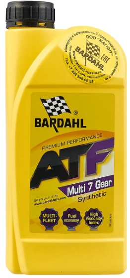 Трансмиссионное масло Bardahl 36581 ATF Multi 7 Gear  1 л