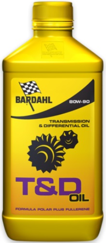 Трансмиссионное масло Bardahl 421140 T&D Oil 80W-90 1 л