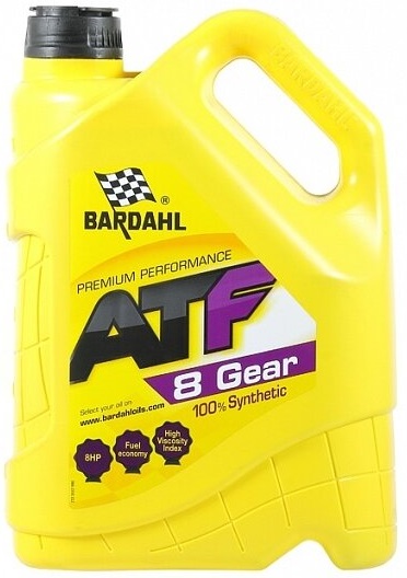 Трансмиссионное масло Bardahl 36873 ATF 8G  5 л