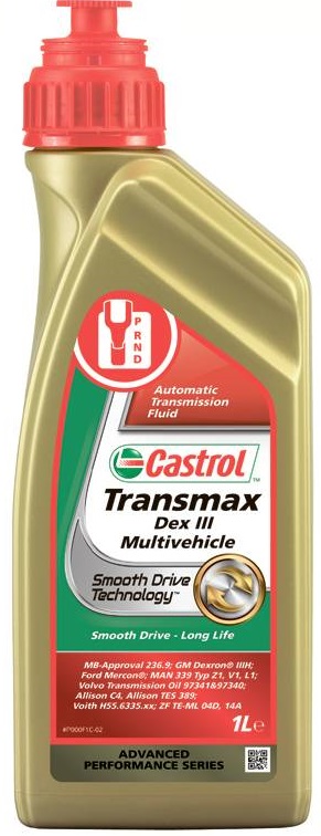 Трансмиссионное масло Castrol 157AB3 Transmax Dex III Multivehicle  1 л
