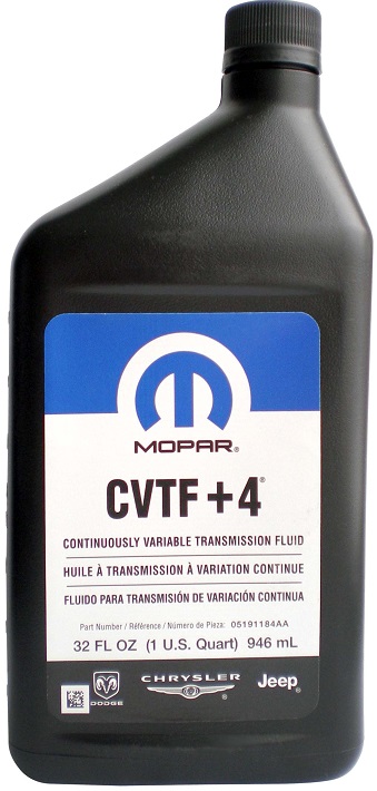 Трансмиссионное масло Chrysler 05191 184AA CVTF+4  0.946 л