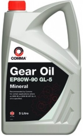 Трансмиссионное масло Comma EP80905L Gear Oil GL-5 80W-90 5 л
