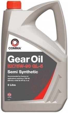 Трансмиссионное масло Comma SX5L Gear Oil GL-5 75W-90 5 л