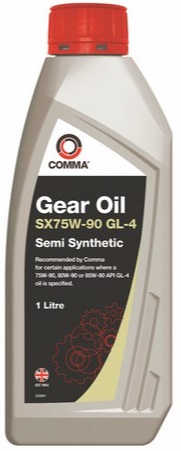 Трансмиссионное масло Comma SXGL41L Gear Oil GL4 75W-90 1 л