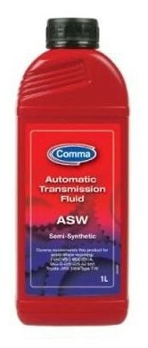 Трансмиссионное масло Comma ASW1L Automatic Transmission Fluid ASW  1 л