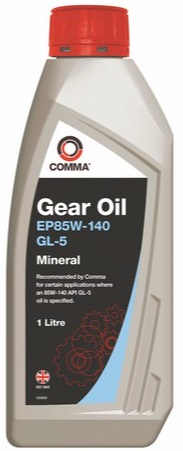 Трансмиссионное масло Comma HMG1L Gear Oil GL-5 85W-140 1 л