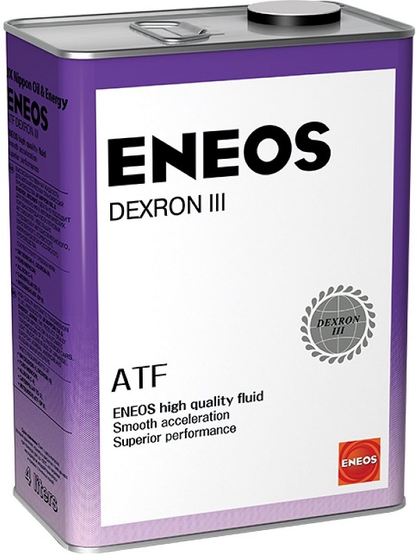Трансмиссионное масло Eneos OIL1309 ATF Dexron III  4 л