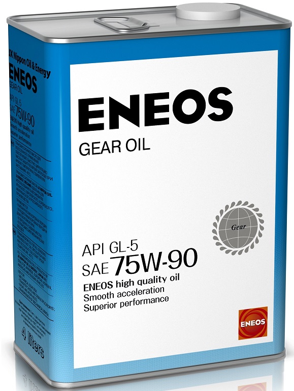 Трансмиссионное масло Eneos 8801252021407 GEAR GL-5 75W-90 4 л