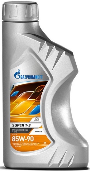 Трансмиссионное масло Gazpromneft 4630002599255 Super T-3 85W-90 1 л