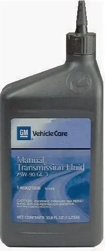 Трансмиссионное масло General Motors 88900401 SYNT AXLE LUB 75W-90 1 л