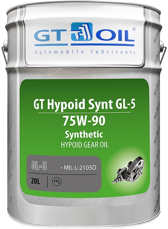 Трансмиссионное масло Gt oil 880 905940 795 0 GT Hypoid Synt 75W-90 20 л