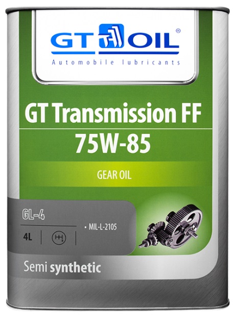 Трансмиссионное масло Gt oil 880 905940 780 6 GT Transmission FF 75W-85 4 л