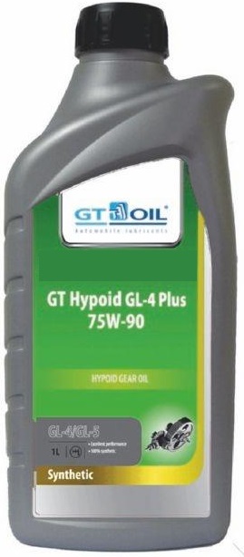 Трансмиссионное масло Gt oil 880 905940 798 1 GT Hypoid GL4 Plus 75W-90 1 л