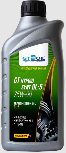 Трансмиссионное масло Gt oil 880 905940 786 8 GT Hypoid Synt 75W-90 1 л