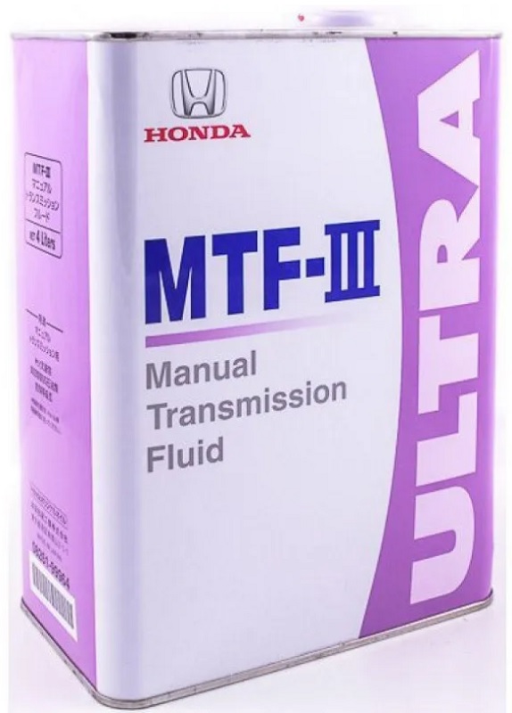 Трансмиссионное масло Honda 08261-99964 MTF-III Ultra  4 л