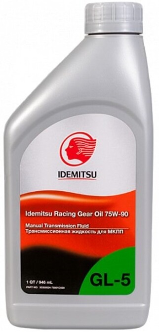 Трансмиссионное масло Idemitsu 2846-042 RACING 75W-90 0.946 л