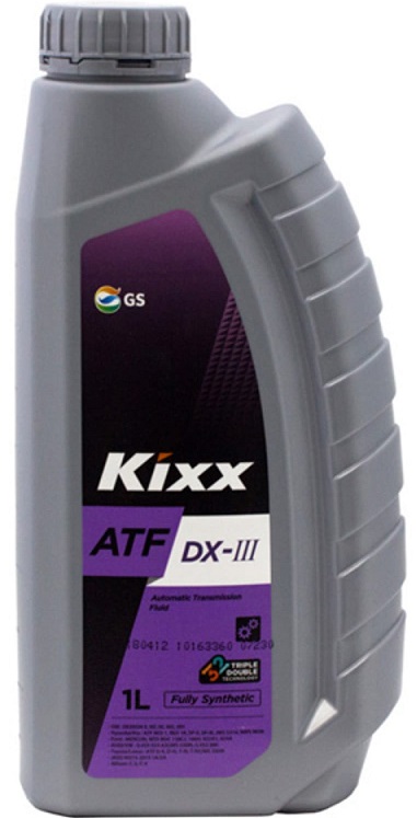 Трансмиссионное масло Kixx L2509AL1E1 ATF DX-III  1 л
