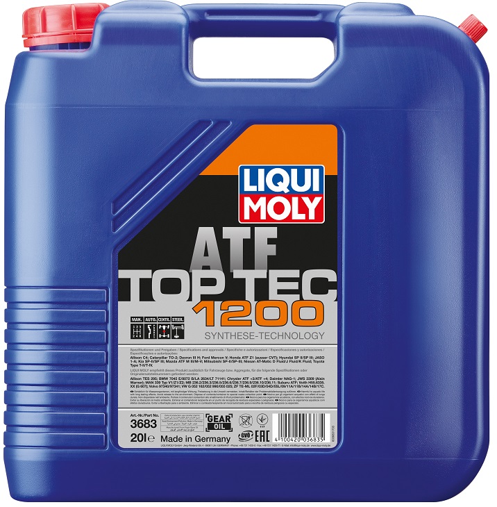 Трансмиссионное масло Liqui Moly 3683 Top Tec ATF 1200  20 л