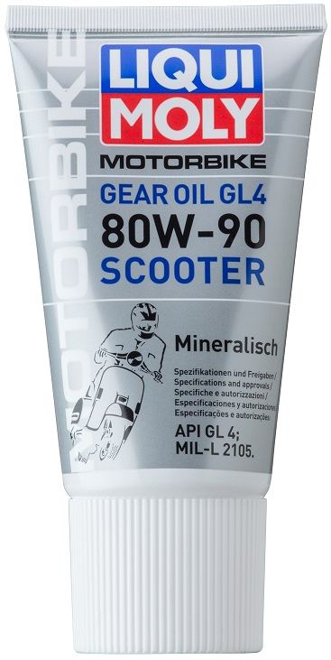Трансмиссионное масло Liqui Moly 1680 Racing Scooter Gear Oil 80W-90 0.15 л