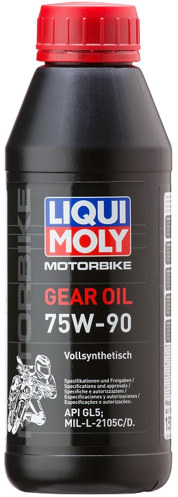Трансмиссионное масло Liqui Moly 7589 Motorrad Gear Oil 75W-90 0.5 л
