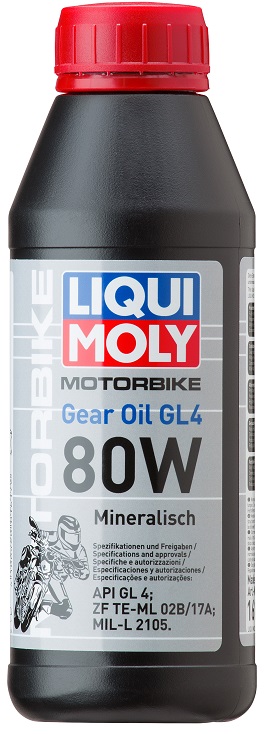 Трансмиссионное масло Liqui Moly 7587 Motorrad Gear Oil 80W 0.5 л