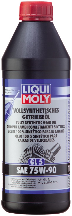 Трансмиссионное масло Liqui Moly 1950 Vollsynthetisches Getriebeoil 75W-90 1 л