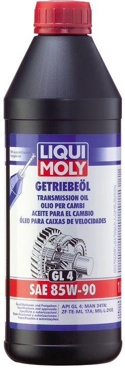 Трансмиссионное масло Liqui Moly 1954 Getriebeoil 85W-90 1 л