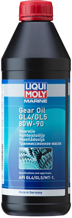 Трансмиссионное масло Liqui Moly 25069 Marine Gear Oil 80W-90 1 л