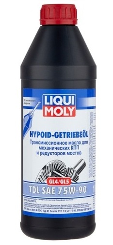 Трансмиссионное масло Liqui Moly 1407 HYPOID-GETRIEBEOEL TDL 75W-90 1 л