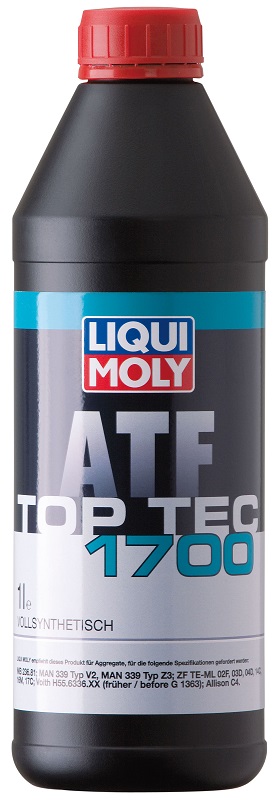 Трансмиссионное масло Liqui Moly 3663 Top Tec ATF 1700  1 л