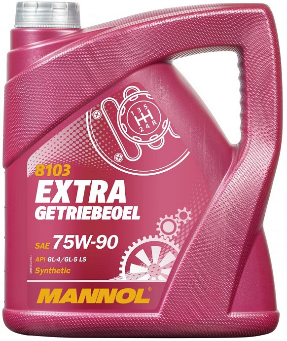 Трансмиссионное масло Mannol 1353 EXTRA GETRIEBEOEL 75W-90 4 л