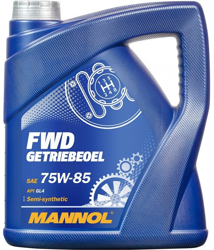 Трансмиссионное масло Mannol 1317 FWD GETRIEBEOEL 75W-85 4 л