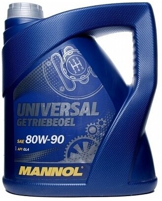 Трансмиссионное масло Mannol 1355 UNIVERSAL GETRIEBEOEL 80W-90 4 л