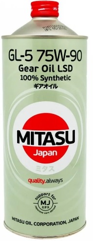 Трансмиссионное масло Mitasu MJ-411-1 GEAR OIL LSD 75W-90 1 л