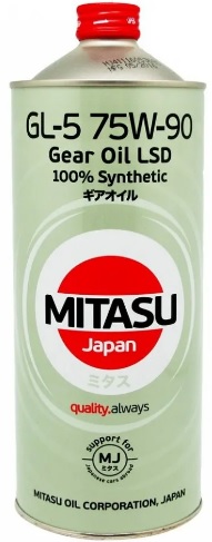 Трансмиссионное масло Mitasu MJ-443-1 Gear Oil 75W-90 1 л