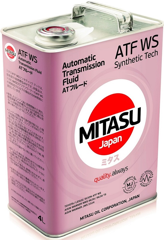 Трансмиссионное масло Mitasu MJ-331-4 ATF WS  4 л