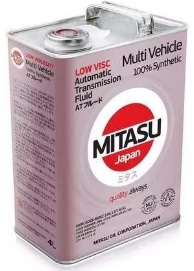 Трансмиссионное масло Mitasu MJ-325-4 LOW VISCOSITY MV ATF  4 л